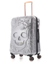 Чемодан CCS 5217 M Silver фото №2 — интернет-магазин Desire.md