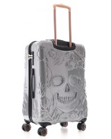 Чемодан CCS 5217 M Silver фото №4 — интернет-магазин Desire.md