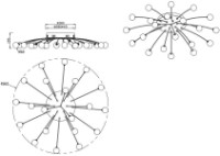 Потолочный светильник Trio 641412107 фото №2 — интернет-магазин Desire.md