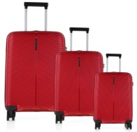 Set de valize CCS 5224 Set Burgundy imaginea #1 — magazin online Desire.md