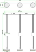Люстра Trio Franklin (326510342) фото №2 — интернет-магазин Desire.md