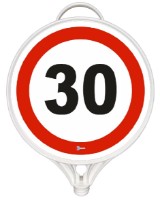 Круглый знак ограничения максимальной скорости MFK 9101