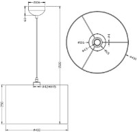 Люстра Trio Hotel (303300111) фото №2 — интернет-магазин Desire.md