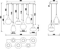 Люстра Trio Lumina (317000632) фото №2 — интернет-магазин Desire.md