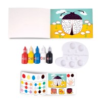 Carte de colorat pentru copii AS Мои первые рисунки пальцами (1038-21063) imaginea #2 — magazin online Desire.md