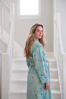 Halat de baie Pip Studio Les Fleurs Blue XL imaginea #3 — magazin online Desire.md