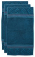 Полотенце Pip Studio Soft Zellige Dark Blue 55x100 фото №1 — интернет-магазин Desire.md