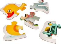 Puzzle Trefl 4in1 Babys - Good night (36095) imaginea #2 — magazin online Desire.md