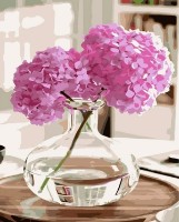 Tablou pe numere Strateg Гортензии в вазе (VA-3595)