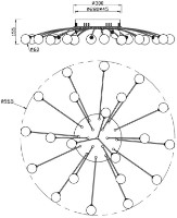 Потолочный светильник Trio 641412106 фото №2 — интернет-магазин Desire.md