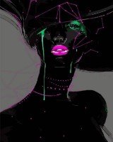 Tablou pe numere Strateg Космическая дама (VA-3440)