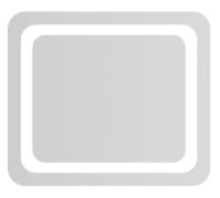 Oglindă baie VOLLE Luna Tanga (1648.52116700) imaginea #1 — magazin online Desire.md