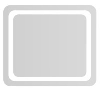 Зеркало для ванной VOLLE Luna Tanga (1648.52118700) фото №1 — интернет-магазин Desire.md