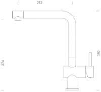 Смеситель для кухни Schock Epos 540000 CHR фото №2 — интернет-магазин Desire.md
