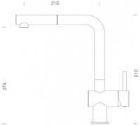 Смеситель для кухни Schock Epos 540127 PUR фото №2 — интернет-магазин Desire.md