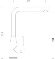Baterie bucătărie Schock Keto 518027 PUR imaginea #2 — magazin online Desire.md