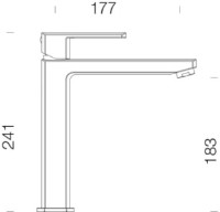 Смеситель для кухни Schock Neilos 572001 CHR фото №2 — интернет-магазин Desire.md