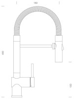 Смеситель для кухни Schock Sina 515000 EDM фото №2 — интернет-магазин Desire.md