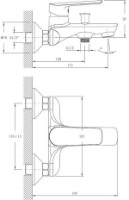 Baterie pentru cadă Imprese Blanice 10330 imaginea #2 — magazin online Desire.md