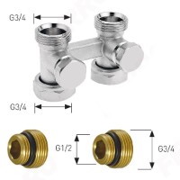 Комплект радиаторный Ferro LZ06YK фото №2 — интернет-магазин Desire.md