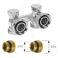 Комплект радиаторный Ferro LZ07YK фото №2 — интернет-магазин Desire.md