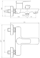 Baterie pentru cadă VOLLE Libra (1521.030104) imaginea #2 — magazin online Desire.md