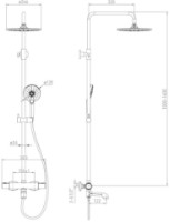 Set pentru duș VOLLE Sistema E (1580.090601) imaginea #2 — magazin online Desire.md