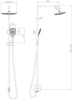 Set pentru duș VOLLE Sistema E (1580.091401) imaginea #2 — magazin online Desire.md