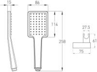 Set pentru duș VOLLE Leon (1511.170104) imaginea #2 — magazin online Desire.md