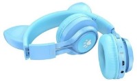 Наушники Hoco W39 Cat Ear Blue фото №2 — интернет-магазин Desire.md