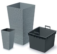 Цветочный горшок Prosperplast Furu Square DFSH300-422U фото №2 — интернет-магазин Desire.md