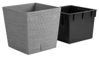 Цветочный горшок Prosperplast Furu Square Low DFS300-422U фото №2 — интернет-магазин Desire.md