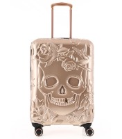 Valiză CCS 5217 M Gold imaginea #1 — magazin online Desire.md