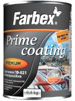 Грунтовка Farbex Prime Coating ГФ-021 0.9kg White фото №1 — интернет-магазин Desire.md
