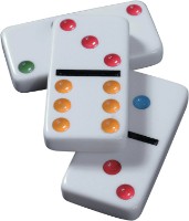Joc educativ de masa Spin Master Domino Clasic (6033156) imaginea #2 — magazin online Desire.md