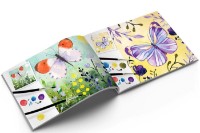 Раскраска для детей AS Акварельные бабочки (1038-21053) фото №3 — интернет-магазин Desire.md