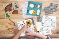 Раскраска для детей AS Животные (1038-21051) фото №4 — интернет-магазин Desire.md