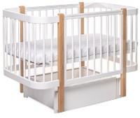 Кроватка Eucalyptus Karol Plus White/Natural (DS-903) фото №2 — интернет-магазин Desire.md