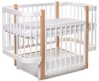 Кроватка Eucalyptus Karol Plus White/Natural (DS-903) фото №5 — интернет-магазин Desire.md