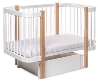 Кроватка Eucalyptus Karol Plus White/Natural (DS-903) фото №6 — интернет-магазин Desire.md