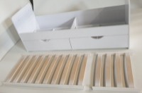 Pătuţ Eucalyptus Larry Premium Transformer White/Gray (DS-1002) imaginea #6 — magazin online Desire.md