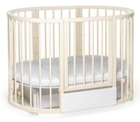 Pătuţ Eucalyptus Olivia Plus Vanilla (DS-8031) imaginea #5 — magazin online Desire.md