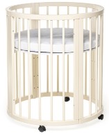 Pătuţ Eucalyptus Olivia Plus Vanilla (DS-8031) imaginea #8 — magazin online Desire.md