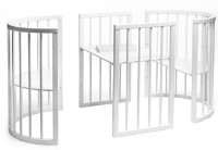 Pătuţ Eucalyptus Olivia Plus Gray (DS-8021) imaginea #2 — magazin online Desire.md