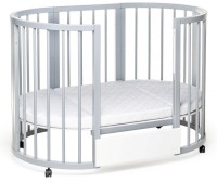 Pătuţ Eucalyptus Olivia Plus Gray (DS-8021) imaginea #4 — magazin online Desire.md