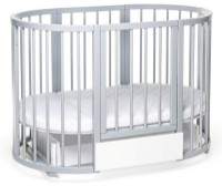 Pătuţ Eucalyptus Olivia Plus Gray (DS-8021) imaginea #5 — magazin online Desire.md