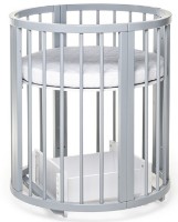 Pătuţ Eucalyptus Olivia Plus Gray (DS-8021) imaginea #10 — magazin online Desire.md