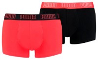 Мужские трусы Puma Basic Trunk 2P Red/Black L (100000884002)