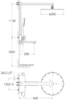 Set pentru duș Imprese Smart Click ZMK101901091 imaginea #2 — magazin online Desire.md