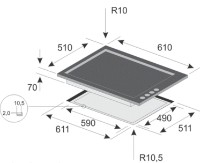 Газовая панель Kaiser KG 6340 Turbo фото №4 — интернет-магазин Desire.md